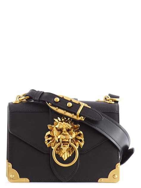 prada cahier lion bag